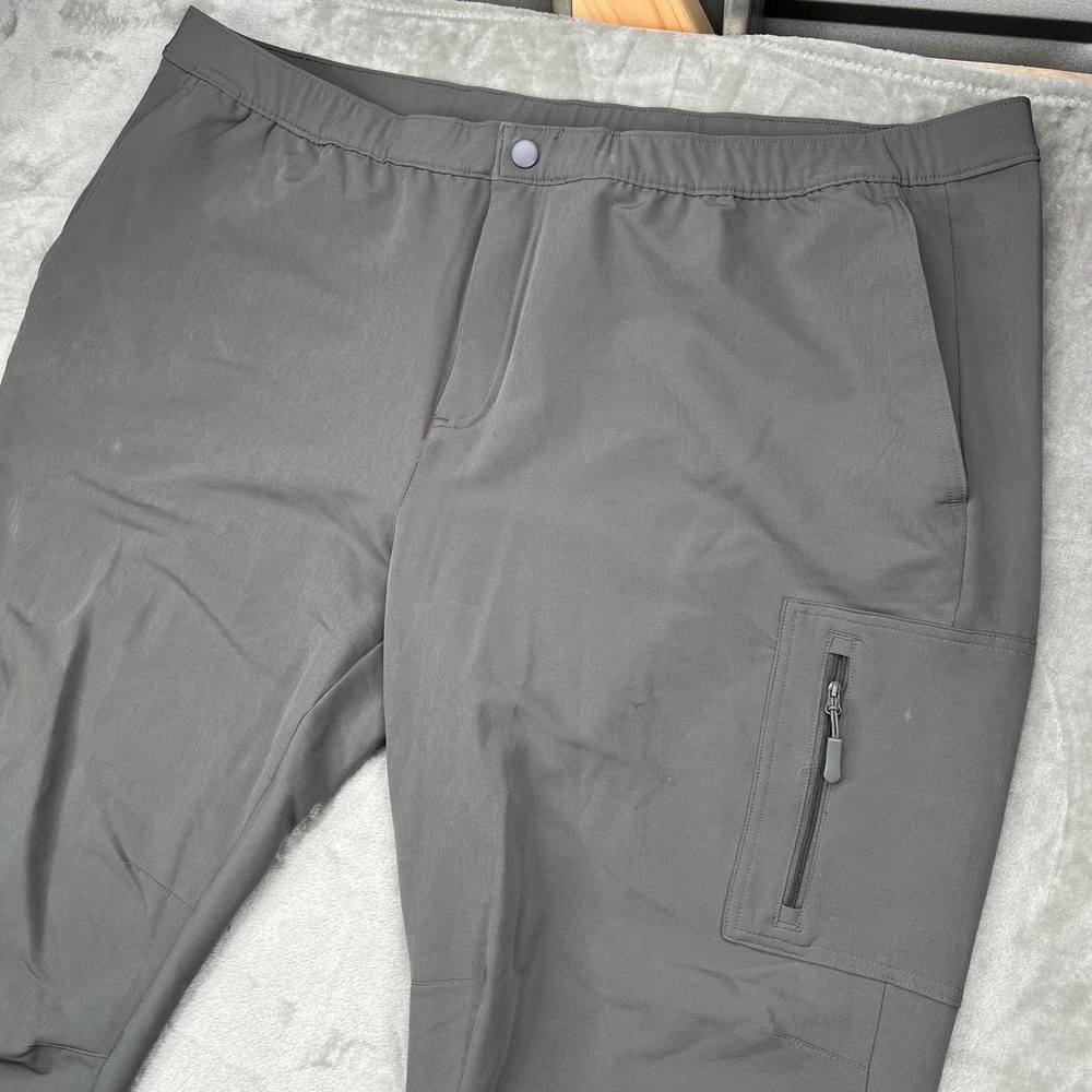 Bonobos Fielder Utility Pants Mens 3XL‎ Gray Stretch Cargo Performance Stretch